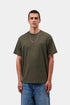 Carhartt Wip S/S Script Embroidery T-Shirt - Cypress / Black - I030435_00P_XX