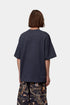 Carhartt Wip S/S Signtaure Script T-Shirt - Dark Navy / Wip Dusty H Brown - I033828_3Z6_XX