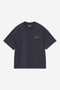 Carhartt Wip S/S Signtaure Script T-Shirt - Dark Navy / Wip Dusty H Brown - I033828_3Z6_XX