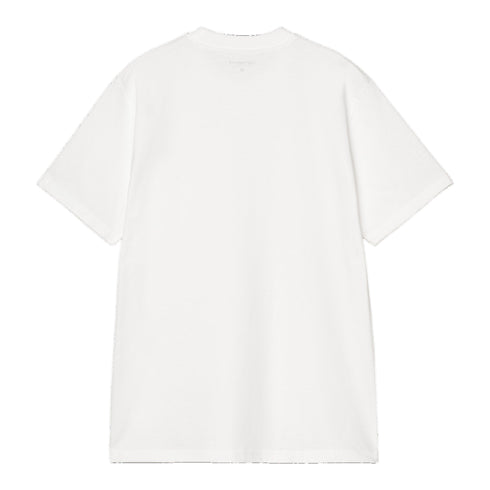 Carhartt WIP S/S Small Heart T-Shirt - White / Red