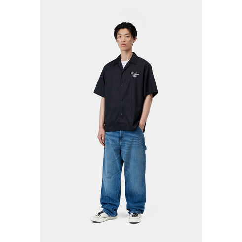 Carhartt WIP S/S Travon Shirt - Black / Wax - I036808_K02_XX
