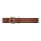 Carhartt Wip Script Belt Leather - Cognac / Silver - Streetart.fr