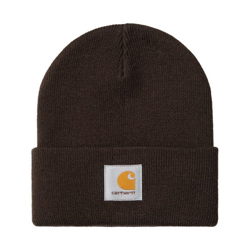 Carhartt Wip Short Watch Hat Beanie - Tobacco - Streetart.fr