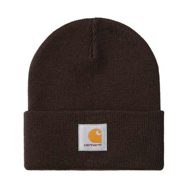 Carhartt Wip Short Watch Hat Beanie - Tobacco - Streetart.fr