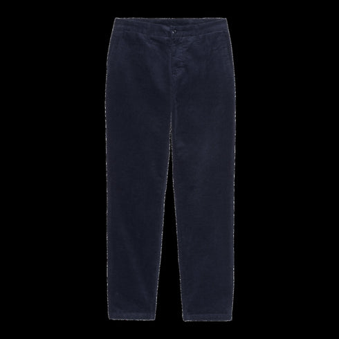 Carhartt WIP Sid Pant Cord - Dark Navy Rinsed - Streetart.fr