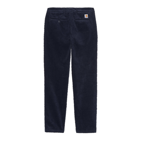 Carhartt WIP Sid Pant Cord - Dark Navy Rinsed - Streetart.fr