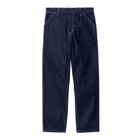Carhartt WIP Simple Pant Blue One Washed - Streetart.fr