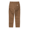 Carhartt WIP Single Knee Pant Hamilton Brown Rinsed - Streetart.fr