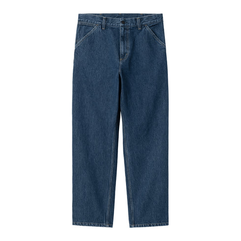 Carhartt WIP Single Knee Pant Pantlon - Blue Stone Washed - Streetart.fr