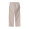 Carhartt Wip Single Knee Pant Pantlon - Dusky Beige Stone Canvas - Streetart.fr