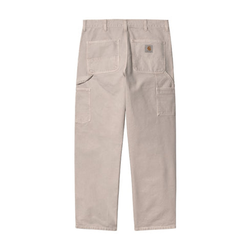 Carhartt Wip Single Knee Pant Pantlon - Dusky Beige Stone Canvas - Streetart.fr