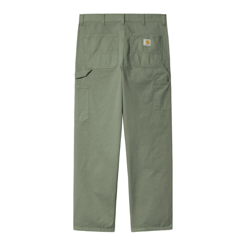 Carhartt WIP Single Knee Pant Park Garment Dyed - Streetart.fr