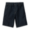 Carhartt Wip Single Knee Short - Blue Rinsed - Streetart.fr
