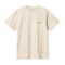 Carhartt WIP S/S American Script - Natural - Streetart.fr