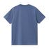 Carhartt Wip S/S American Script T-Shirt - Blue Iris - Streetart.fr