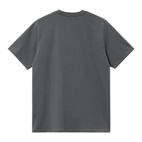 Carhartt WIP S/S American Script T-Shirt - Graphite