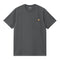 Carhartt WIP S/S American Script T-Shirt - Graphite