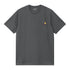 Carhartt WIP S/S American Script T-Shirt - Graphite