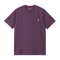 Carhartt Wip S/S American Script T-Shirt Huckleberry - Streetart.fr
