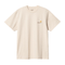 Carhartt Wip S/S American Script T-Shirt Natural - Streetart.fr