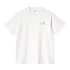 Carhartt WIP S/S American Script - White - Streetart.fr