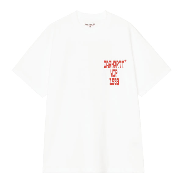 Carhartt WIP S/S Blocks - White — t-shirt
