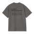 Carhartt WIP S/S Boxed T-Shirt - Soot Garment Dyed - Streetart.fr