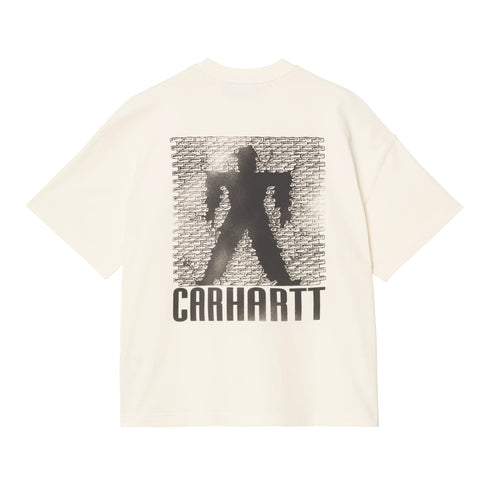 Carhartt WIP S/S Bricky Man T-Shirt - Wax Stone Dyed - Streetart.fr
