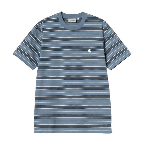 Carhartt WIP S/S Bronson T-Shirt - Bronson Stripe / Icesheet