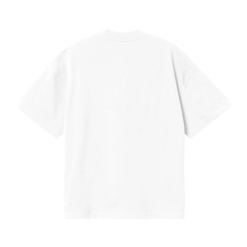 Carhartt WIP S/S Chapter Script T-Shirt - White / Black - Streetart.fr