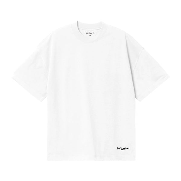 Carhartt WIP S/S Chapter Script T-Shirt - White / Black - Streetart.fr