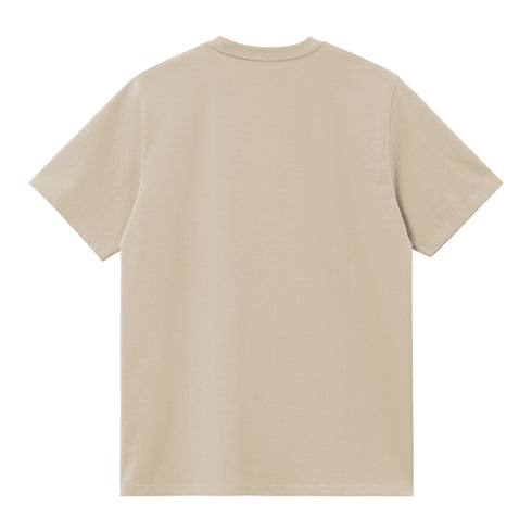 Carhartt WIP S/S Chase - Fleur De Sel / Gold - Streetart.fr