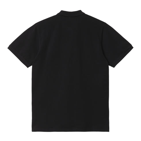 Carhartt WIP S/S Chase Pique - Black / Gold - Streetart.fr