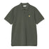 Carhartt WIP S/S Chase Pique - Leaf / Gold - Streetart.fr