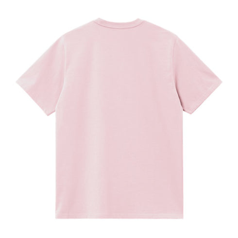 Carhartt Wip S/S Chase T-Shirt - Air Pink / Gold - Streetart.fr