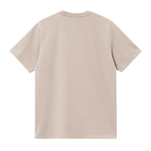 Carhartt Wip S/S Chase T-Shirt - Dusky Beige / Gold - Streetart.fr