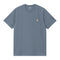 Carhartt WIP S/S Chase T-Shirt - Icesheet / Gold - Streetart.fr