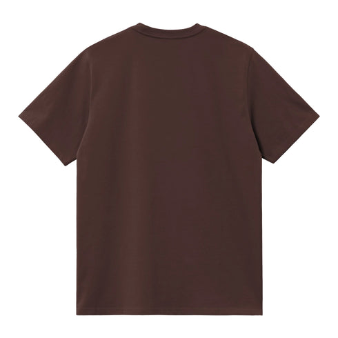 Carhartt WIP S/S Chase T-Shirt - Palisander / Gold - Streetart.fr