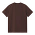 Carhartt WIP S/S Chase T-Shirt - Palisander / Gold - Streetart.fr