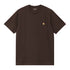 Carhartt WIP S/S Chase - Tobacco / Gold - Streetart.fr