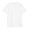 Carhartt WIP S/S - Chase White / Gold - Streetart.fr