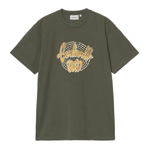 Carhartt Wip S/S Chedda T-Shirt - Opuntia Heavy Stone Wash - Streetart.fr