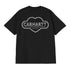 Carhartt WIP S/S Cloud Heart - Black - Streetart.fr