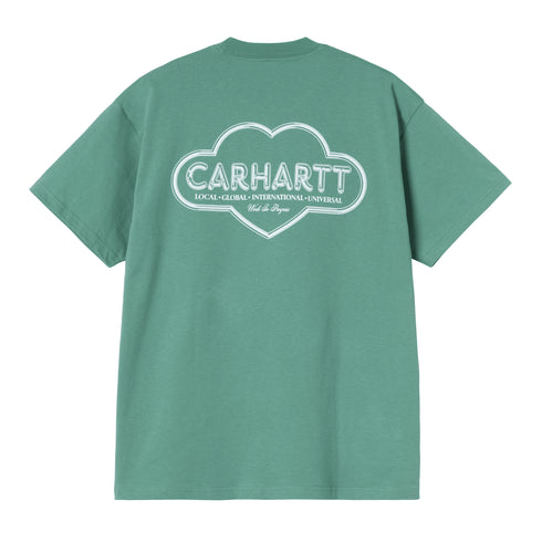 Carhartt WIP S/S Cloud Heart - Lily - Streetart.fr