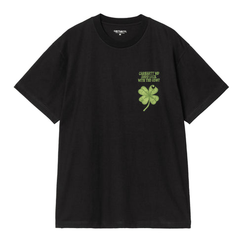 Carhartt WIP S/S Clover - Black - Streetart.fr