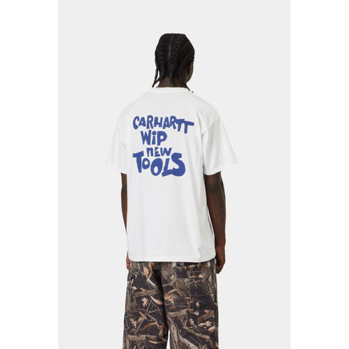 Carhartt WIP S/S Cutout T-Shirt - White - Streetart.fr