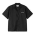 Carhartt WIP S/S Delray Shirt - Black / White - Streetart.fr