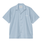 Carhartt WIP S/S Delray Shirt - Frosted Blue / White - Streetart.fr