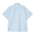Carhartt WIP S/S Delray Shirt - Icaria / White - Streetart.fr