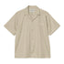 Carhartt WIP S/S Delray Shirt - Stone / White - Streetart.fr
